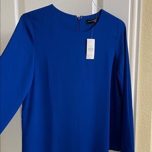 Banana Republic Flowy Vibrant Royal Blue Women's Blouse